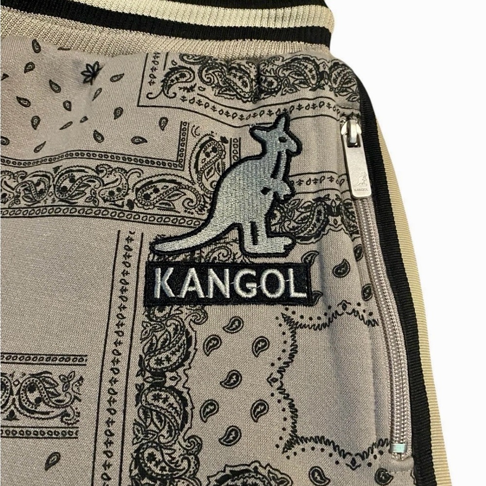 Kangol Boxed Out Paisley Shorts Men's S Dark Heather Mix - Picture 2 of 7